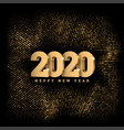 happy new year 2020 vector image
