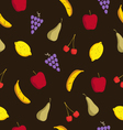 pattern fruits vector image