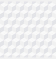 seamless isometric pattern of white cubes vector image