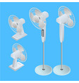 isometric home climate equipment icon vector image