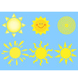 sun set vector image vector image
