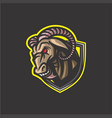 goat mascot vector image