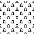 woman avatar pattern seamless vector image