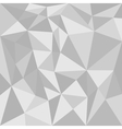 grey triangle background or flat seamless pattern vector image
