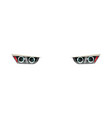 car headlights realistic vector image vector image