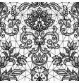 seamless white lace vector image