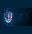 technological abstract background on the topic vector image