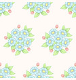 seamless daisy pastel background vector image