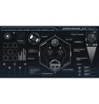 ui infographic interface web elements vector image