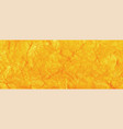 yellow golden foil background decorative elegant vector image vector image