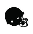 football helmet vector image vector image