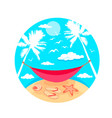 summer time vector image vector image