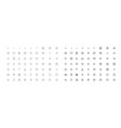 icon set vector image vector image