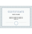 certificate diploma for print vector image