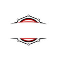 ring mma template vector image vector image
