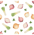 watercolor seamless pattern vector image vector image