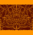 abstract pattern ethnic style fantasy wavy vector image vector image