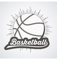 basketball sport design vector image