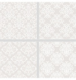 seamless ethnic damask pattern vector image