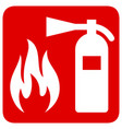 fire safety 2 vector image