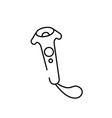 vr controller icon simple line icon eps vector image