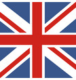 flag of great britain official uk vector image