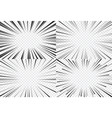 manga transparent background comic explosion vector image