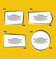 creative banner vector image vector image