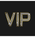 Golden vip label Royalty Free Vector Image - VectorStock