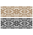 abstract arabic ornament vector image vector image