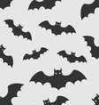 bat silhouettes - halloween vector image vector image
