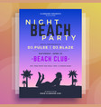 playful woman silhouette suntan on paradise beach vector image