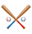 baseball items vector image