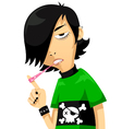 emo vector image