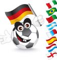 soccer ball vector image