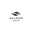fish logo vector image
