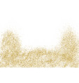 gold glitter texture vector image