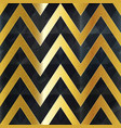 gold zigzag seamless texture vector image