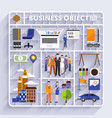 master business tool kit vector image