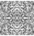 abstract swirl ethnic seamless pattern vector image vector image