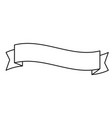 decorative ribbon icon vector image