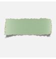 realistic torn paper vector image vector image