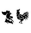 rooster logo icons vector image