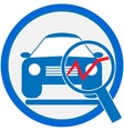 automotive diagnostic repair icon vector image