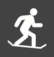 snowboard vector image vector image