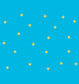 blue background with yellow polka dots beautiful vector image