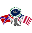 american civil war vector image