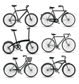bicycle vector image vector image