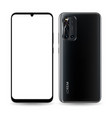 smartphone mockup vector image vector image