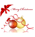 christmas and new year background eps 10 vector image